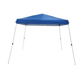 10x10 Diagonal Leg Blue Top Instant Awning - Blue