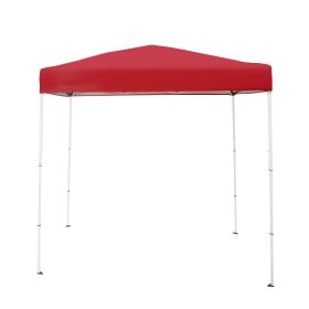 4' x 6' Instant Canopy Outdoor Awning in Bright Red; Assembled Dimensions: 4' x 6' x 85" - Brilliant Red